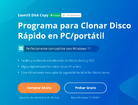Descarga de EaseUS Disk Copy Pro